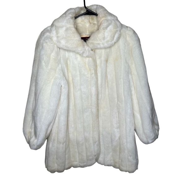 Vintage Jordache Fur Coat Medium - Picture 1 of 11